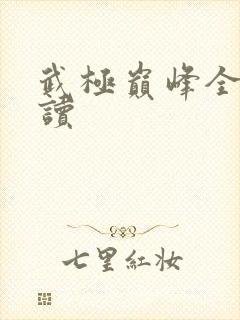 武极巅峰全文阅读