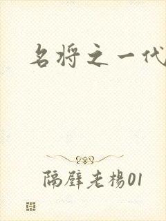 名将之一代天骄