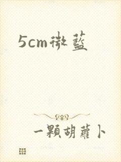 5cm微蓝