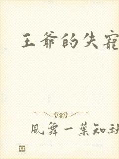 王爷的失宠冷妃