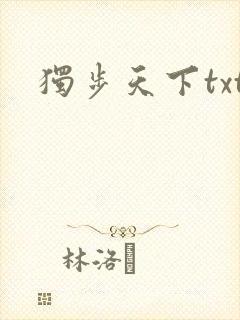 独步天下txt