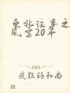 东北往事之黑道风云20年
