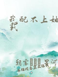 我配不上她 下载