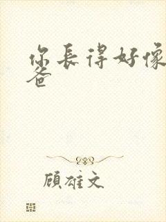 你长得好像我爸爸