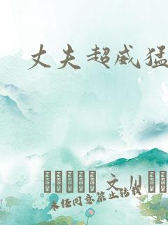 丈夫超威猛