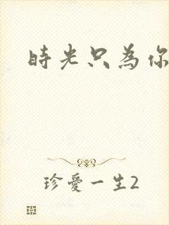 时光只为你停留