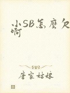 小SB怎么欠C啊