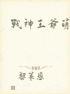 战神王爷萌虎妃
