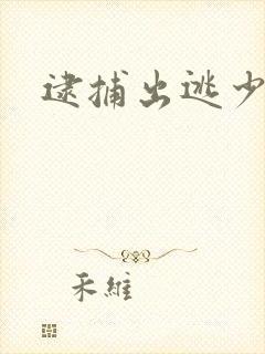 逮捕出逃少奶奶