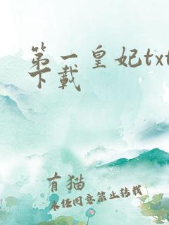 第一皇妃txt下载