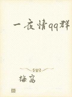 一夜情qq群