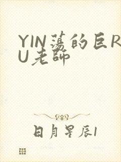 YIN荡的巨RU老师