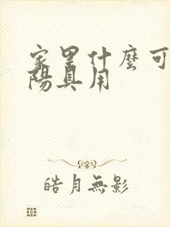 家里什么可以当阳具用