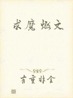 求魔 燃文