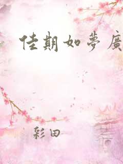 佳期如梦广播剧