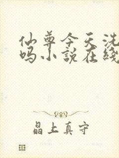 仙尊今天洗白了吗小说在线阅读