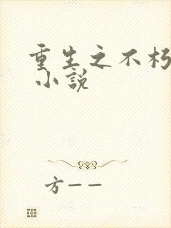 重生之不朽传奇 小说