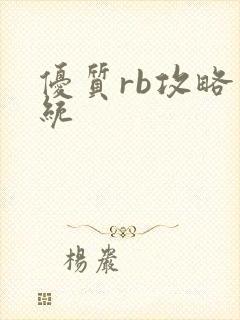 优质rb攻略系统
