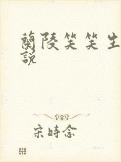 兰陵笑笑生的小说