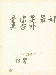 爱你是最好的时光番外