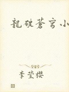 龙破苍穹小说