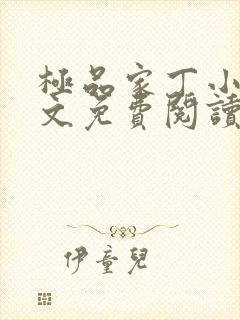 极品家丁小说全文免费阅读