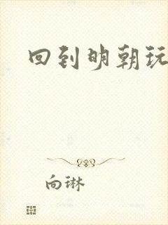 回到明朝玩网游