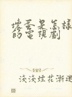 坏蛋是怎样变成的电视剧