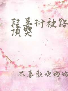 段嘉衍被路星辞顶哭