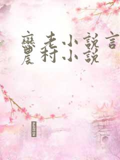 恋老小说言情网农村小说