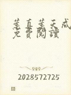 叶真叶天成全文免费阅读