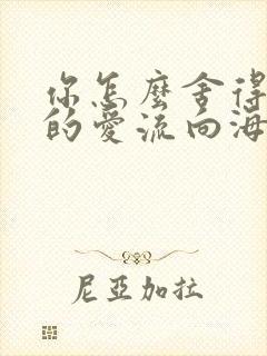 你怎么舍得让我的爱流向海