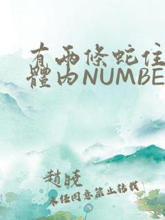 有两条蛇住在我体内NUMBER7