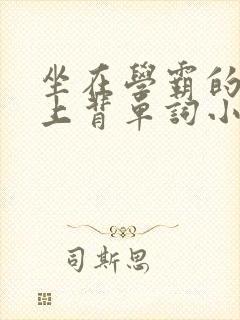 坐在学霸的棍子上背单词小说