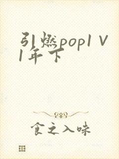 引燃pop1∨1年下