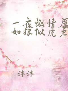 一夜燃情厉先生如狼似虎免费阅读