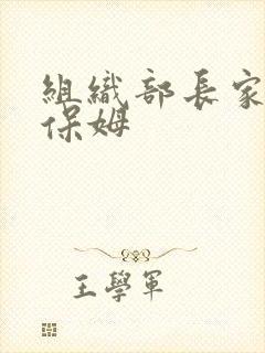 组织部长家的小保姆