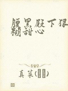 腹黑殿下狠爱迷糊甜心