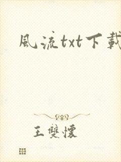 风流txt下载