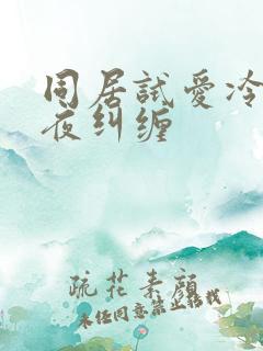 同居试爱冷少夜夜纠缠