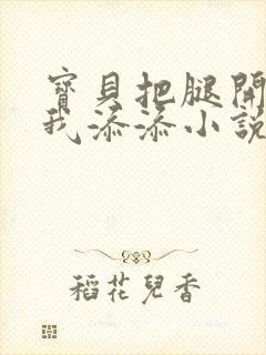 宝贝把腿开大让我添添小说