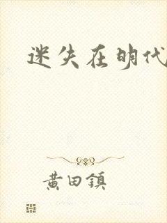 迷失在明代末年