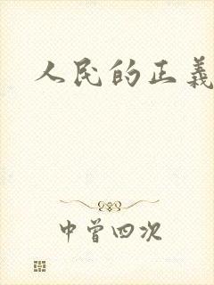 人民的正义小说
