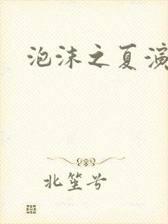 泡沫之夏演员表