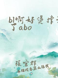 bl啊好烫撑满了abo