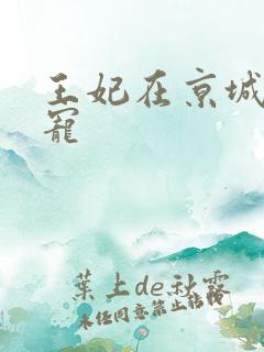 王妃在京城当团宠