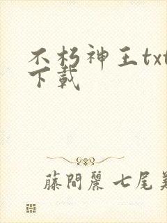不朽神王txt下载