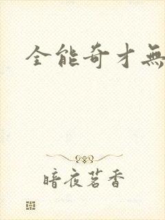 全能奇才无弹窗