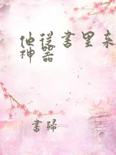 他从书里来追书神器