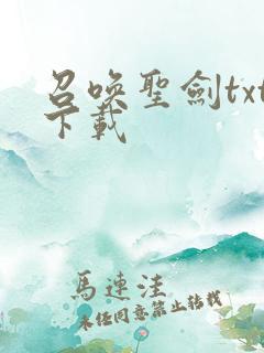 召唤圣剑txt下载